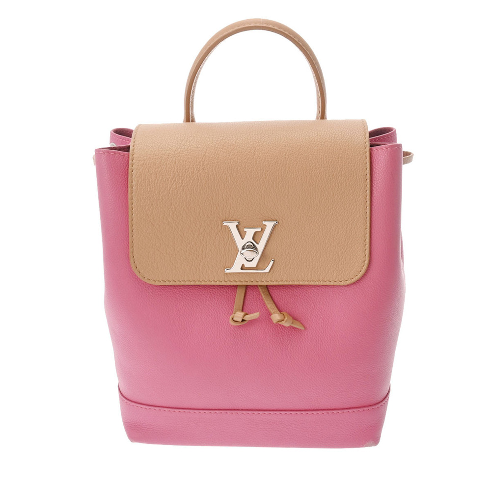 Louis Vuitton Lockme Blossom Backpack Leather Daypack